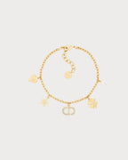 CHRISTIAN DIOR Petit CD Lucky Charms Bracelet | 迪奧 幸運星手鏈 (金色)