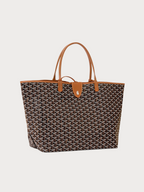 GOYARD Saint Louis Bag Goyardine Canvas & Calfskin(GM/Many)
