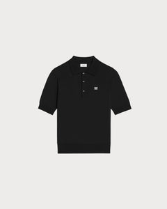 CELINE Triomphe Polo in Fine Cotton | Celine Short-Sleeved Top (Multicolor)