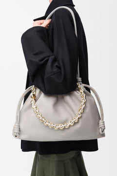 حقيبة يد كبيرة من LOEWE بتصميم فلامنكو من جلد نابا الناعم | حقيبة يد كبيرة من LOEWE (متعددة الألوان)