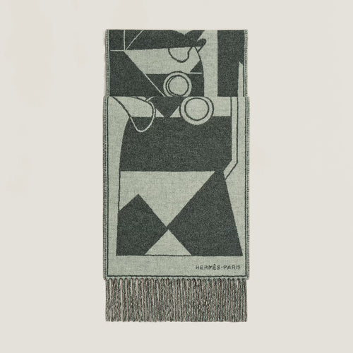 HERMES Camails Jacquard Scarf | Hermès scarf (multicolor)