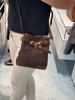 حقيبة ميو ميو من جلد النابا | حقيبة ميو ميو صغيرة (متعددة الألوان)