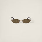 MIU MIU Logo Sunglasses Loden Green Lenses | 繆繆 太陽眼鏡 (橄欖綠鏡片)