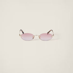 MIU MIU Logo Sunglasses | Miu Miu Sunglasses (Multi-color)
