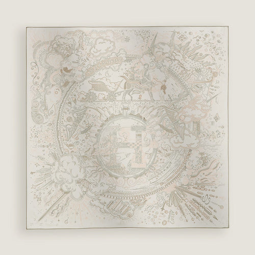 وشاح HERMES Please Hold The Line 90 | وشاح حرير Hermès (متعدد الألوان)