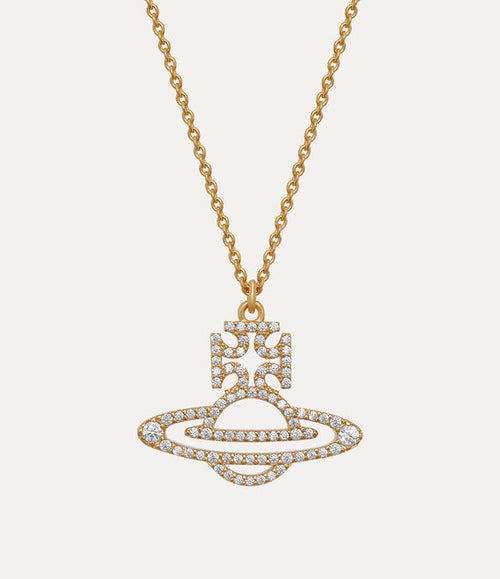 VIVIENNE WESTWOOD Trudy Pendant Necklace | 西太后 頸鏈 (金色)
