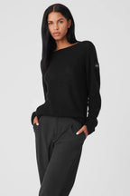 ALO YOGA Cashmere Reform Long Sleeve | 羊絨長袖上衣 (多色) - LondonKelly 英國名牌代購