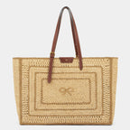 ANYA HINDMARCH Raffia Bow Tote | 安雅·希德瑪芝 草編蝴蝶結托特包(天然色) - LondonKelly 英國名牌代購