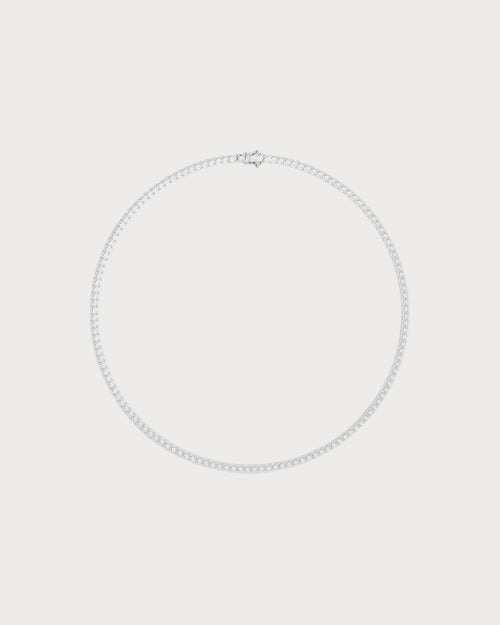 APM MONACO AC7364OX - S Pave Choker | 鋪鑽頸鍊 (銀色) - LondonKelly 英國名牌代購