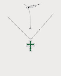 APM MONACO AC8082OX Pavé Cross Adjustable Necklace | 鋪鑽十字可調式頸鏈 (多色) - LondonKelly 英國名牌代購