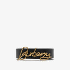 BURBERRY Reversible Leather Signature Belt Black/Hazel | 博柏利 雙面皮帶 (黑色/啡色) - LondonKelly 英國名牌代購