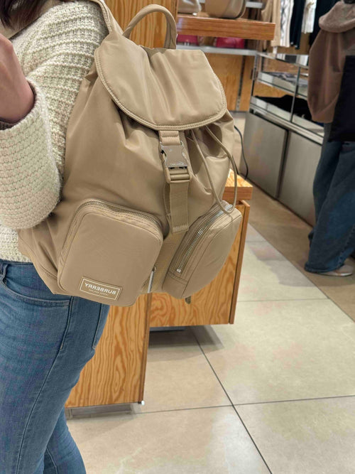 BURBERRY Rucksack Backpack Nylon(Small/Gold Honey) - LONDONKELLY 英國名牌代購