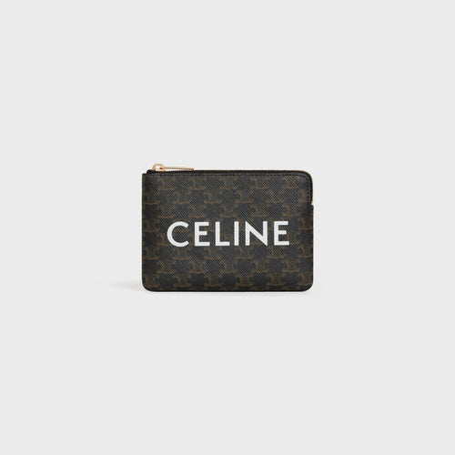 CELINE Coin and Card Pouch | 賽琳 銀包 (啡色老花) - LondonKelly 英國名牌代購