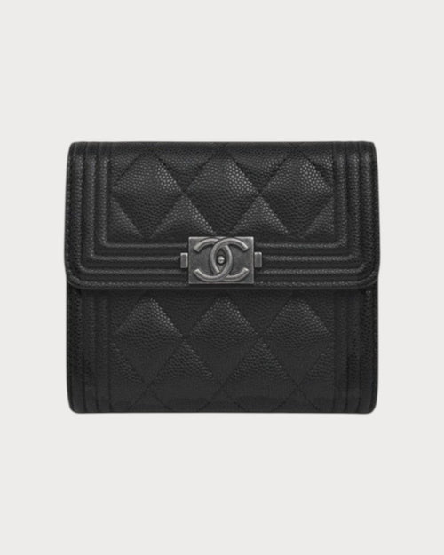 CHANEL A80734 Boy Chanel Small Flap Wallet | 香奈兒 銀包 (多色) - LONDONKELLY 英國名牌代購