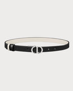 CHRISTIAN DIOR 30 Montaigne Reversible Belt Silver Buckle | 迪奧 雙面皮帶 (20MM/多色/銀扣) - LONDONKELLY 英國名牌代購