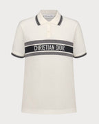 CHRISTIAN DIOR Women's Polo Shirt | 迪奧 Polo恤 (白色) - LONDONKELLY