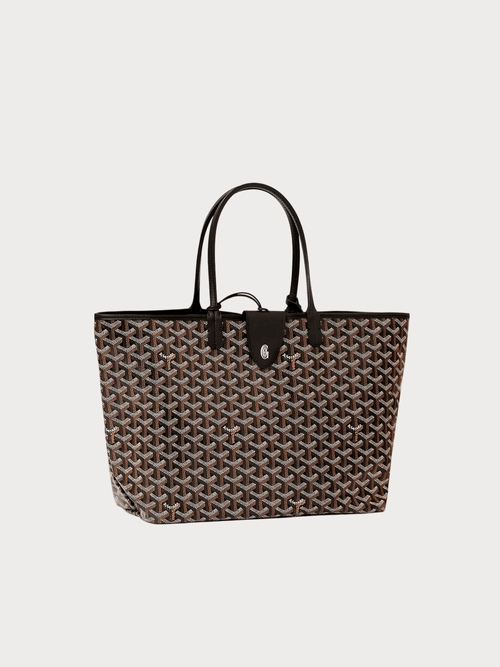 GOYARD Saint Louis Bag Goyardine Canvas & Calfskin(PM/Many) - LONDONKELLY 英國名牌代購