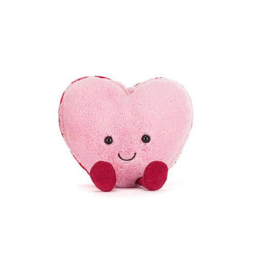 JELLYCAT Amuseables Colette Heart Macaron | 愛心馬卡龍 (粉紅色) - LondonKelly 英國名牌代購