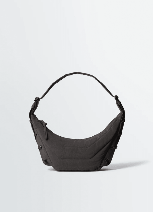 LEMAIRE Small Soft Game Bag In Water - Repellent Nylon Canvas | 手袋 (深巧克力色) - LONDONKELLY 英國名牌代購