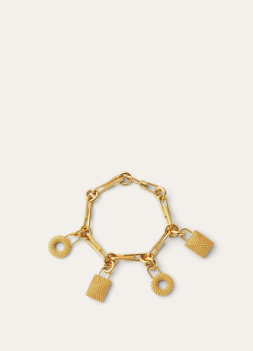 LORO PIANA Bubble Charm Chain | 諾悠翩雅 手鏈 (金色) - LondonKelly 英國名牌代購