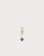 LOUIS VUITTON M63085 Blooming Flowers BB Bag Charm and Key Holder | 路易威登 鎖匙扣 (金色)