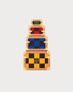 LOUIS VUITTON N40616 Malle Pyramide Damier Pop Multicoloured | 路易威登 4個箱子 (多色)