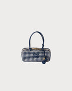 MIU MIU Beau Leather Bag | 繆繆 手袋 (藍白色) - LondonKelly 英國名牌代購