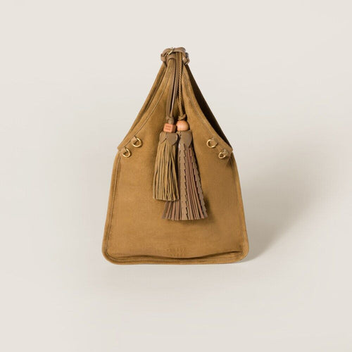 MIU MIU Suede Handbag with Tassels | 繆繆 手袋 (多色) - LondonKelly 英國名牌代購