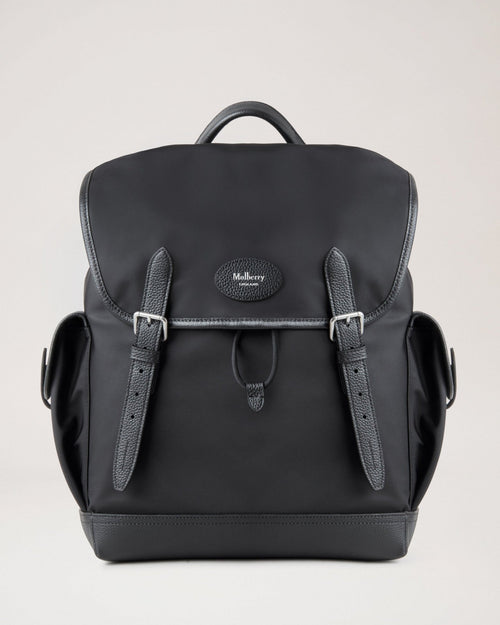 MULBERRY Heritage Nylon Backpack | 瑪百莉 傳統尼龍背包(黑色) - LondonKelly 英國名牌代購