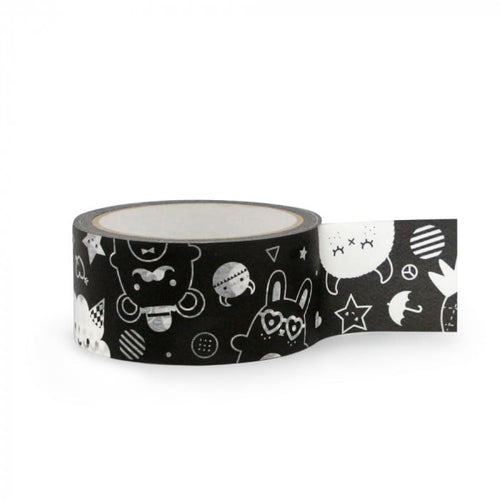 NOODOLL Black Paper Tape | 黑色紙膠帶 (黑色) - LondonKelly 英國名牌代購