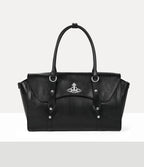 VIVIENNE WESTWOOD Bettina Medium Handbag | 西太后 手袋 (中碼/黑色) - LondonKelly 英國名牌代購