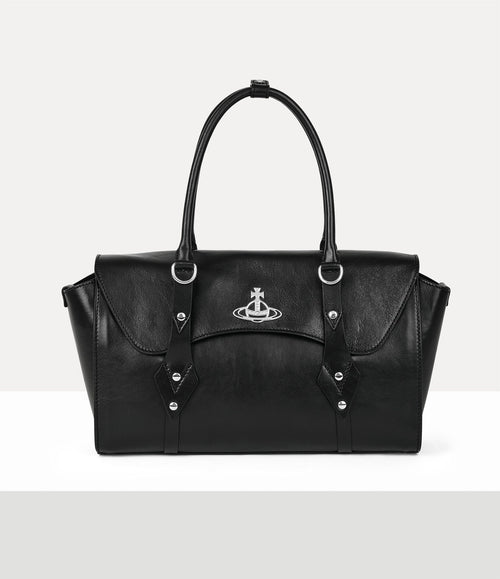 VIVIENNE WESTWOOD Bettina Medium Handbag | 西太后 手袋 (中碼/黑色) - LondonKelly 英國名牌代購
