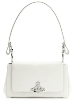VIVIENNE WESTWOOD Hazel Medium Handbag Croc - Effect Leather | 西太后 鱷魚紋皮革手袋 (多色) - LondonKelly 英國名牌代購