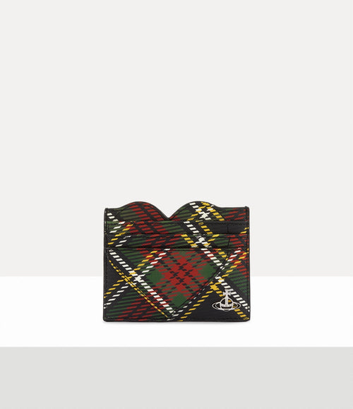 VIVIENNE WESTWOOD Heart Card Holder | 西太后 心形卡片套 (格紋) - LondonKelly 英國名牌代購