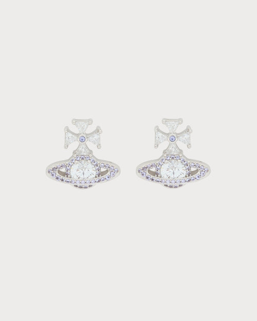 VIVIENNE WESTWOOD Mila Orb Pave Stud Earrings | 西太后 耳環 (多色) - LondonKelly 英國名牌代購