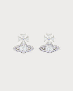VIVIENNE WESTWOOD Mila Orb Pave Stud Earrings | 西太后 耳環 (多色) - LondonKelly 英國名牌代購
