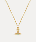 VIVIENNE WESTWOOD New Petite Orb Pendant Necklace | 西太后 頸鏈 (金色/粉色) - LondonKelly 英國名牌代購