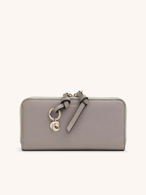 CHLOE Alphabet Long Wallet | 蔻依 長銀包 (Grey)