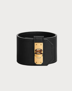 HERMES Large Kelly Twist Bracelet | 愛馬仕 手帶 (Black)
