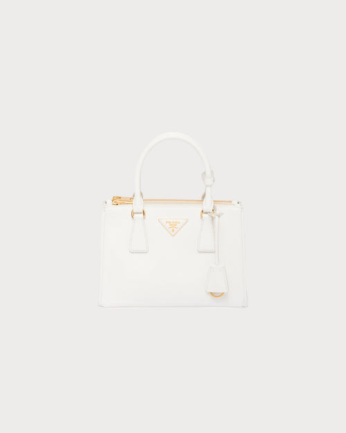 PRADA Small Prada Galleria Saffiano Leather Bag | 普拉達 手袋 (White)