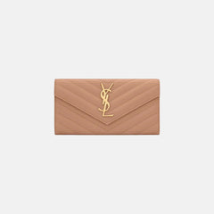 YSL SAINT LAURENT Large Flap Wallet | 聖羅蘭 長銀包 (多色)