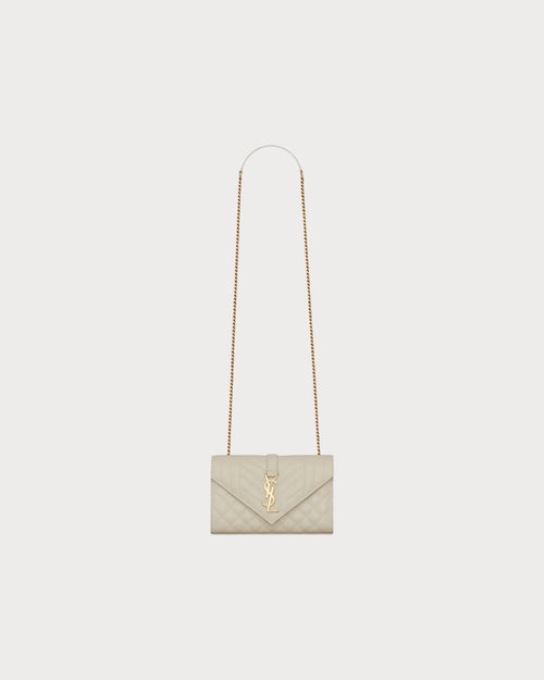 YSL Envelop Small Grain Leather Bag (Many Colours) - LONDONKELLY