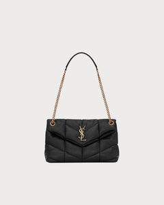 YSL Quilted Lambskin Puffer Small Chain Bag (Many Colours) - LONDONKELLY