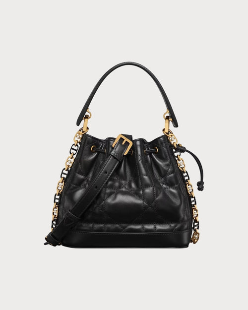 CHRISTIAN DIOR Dior Jolie Bucket Bag Calfskin(Small/2 Colors)