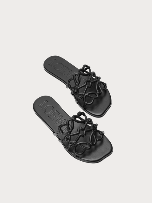 LOEWE Petal Anagram Slide Calfskin(4 Colors)