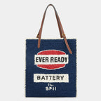 ANYA HINDMARCH Anya Brands Ever Ready Raffia Tote | 安雅·希德瑪芝 草編袋 (藍色)