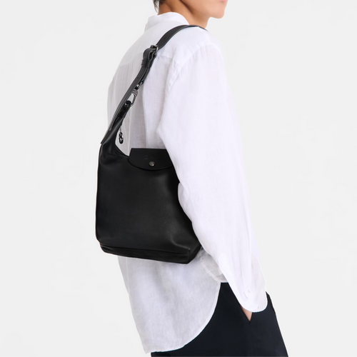 حقيبة كتف LONGCHAMP Le Pliage Xtra M | حقيبة تحت الإبط من Longchamp (أسود)