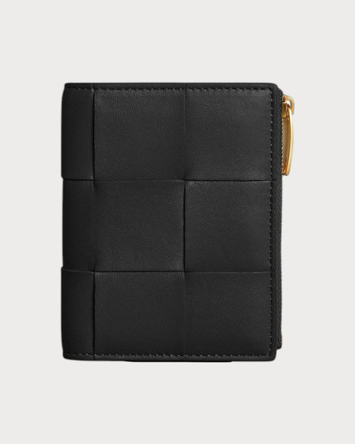 BOTTEGA VENETA Small Bi-Fold Zip Wallet | Bottega Veneta Wallet (Multicolor)