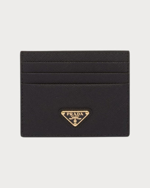 PRADA 1MC025 Saffiano Leather Triangle Logo Card Holder | 普拉達 卡套 (多色)