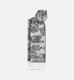 CHRISTIAN DIOR Toile de Jouy Sauvage Scarf | 迪奧 頸巾 (多色)